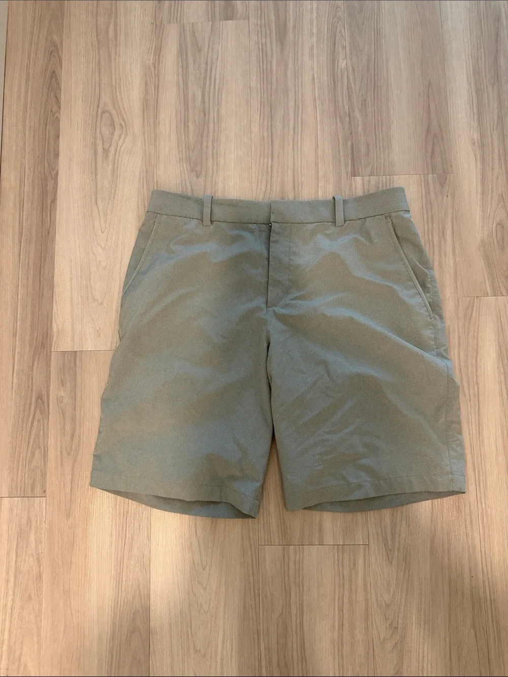 Men's Olive Green Casual Shorts